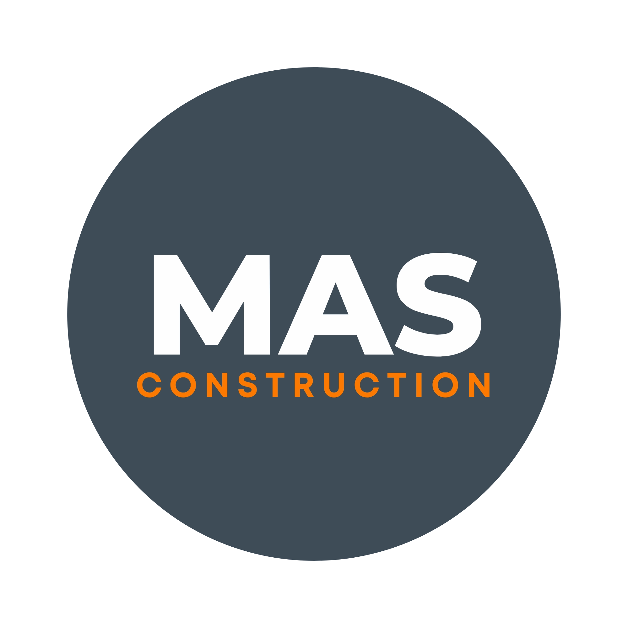 MAS Construction Website Rebuild logo